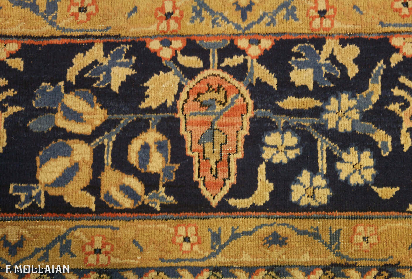 Tappeto Molto Grande Persiano Antico Tabriz n°:85607770